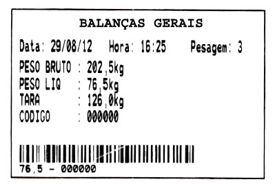 Modelo de Etiquetas - Impressor Argox