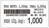 Modelo de Etiquetas - Impressor TP-80 Filizola